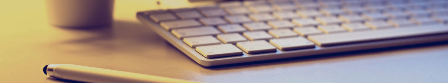 Keyboard and Coffee